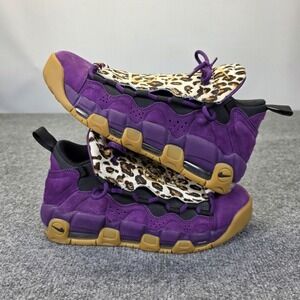 Nike Air More Money NYC Hustle Purple Leopard Mens sz 8 Barely Worn